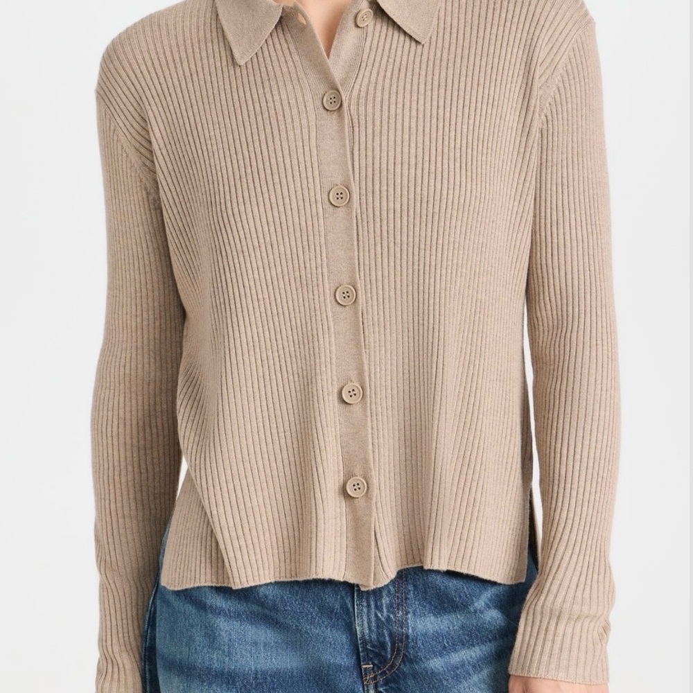 Splendid Georgie Polo Button Down Cardigan